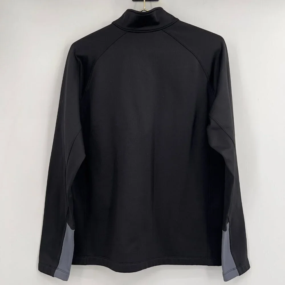 The North Face Men's Large Black 1/4 Zip Pullover Fleece